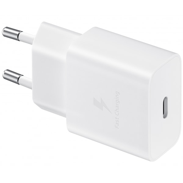 Samsung USB-C snabbladdare, 15W - Vit Vit