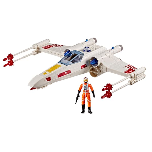 Star Wars X-Wing -leikkisetti Luke Skywalker -hahmolla
