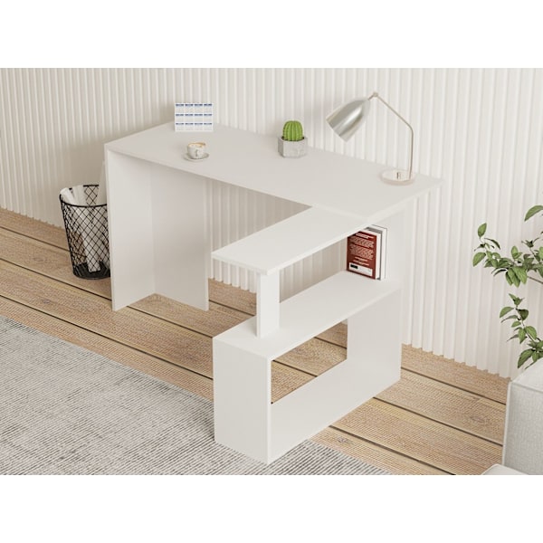 Studiebord Cayko - Hvid