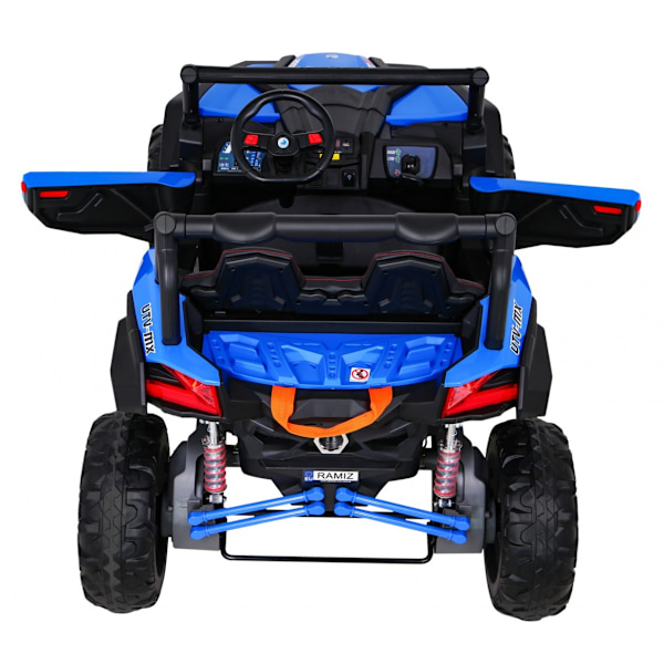 24 V Kids UTV Buggy kaukosäätimellä, LED-valoilla, MP3:lla ja muulla