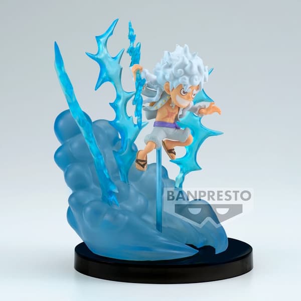 One Piece Monkey D Luffy Gear 5 figuuri, 13 cm keräily