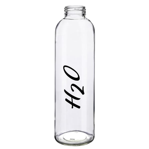 Koristeellinen vesipullo 700 ml, teräskansi ja tiiviste