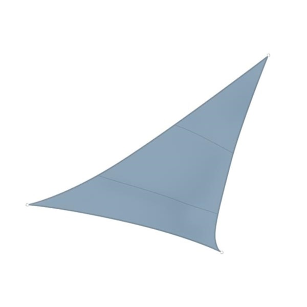 Shade Sail - Triangel - 3,6 X 3,6 X 3,6 M - Färg: Ljus skiffergrå