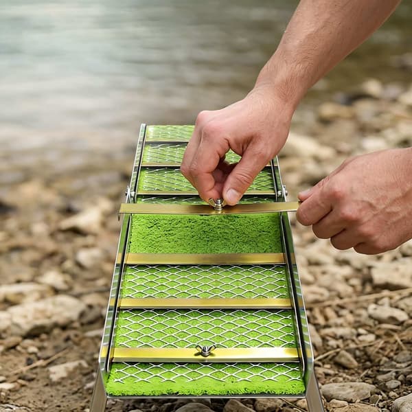 Gold Sluice Box – Hopfällbar lättvikts aluminium
