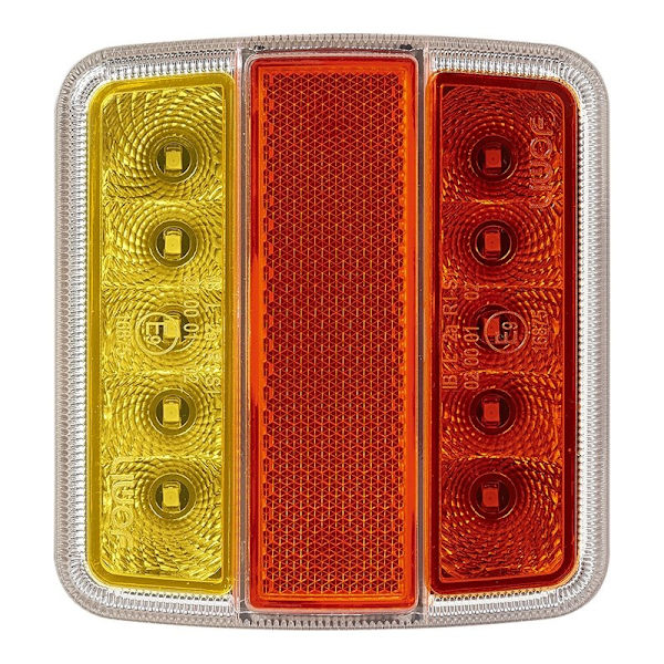 Takavalo 4 toimintoa 98x105mm 14LED PM