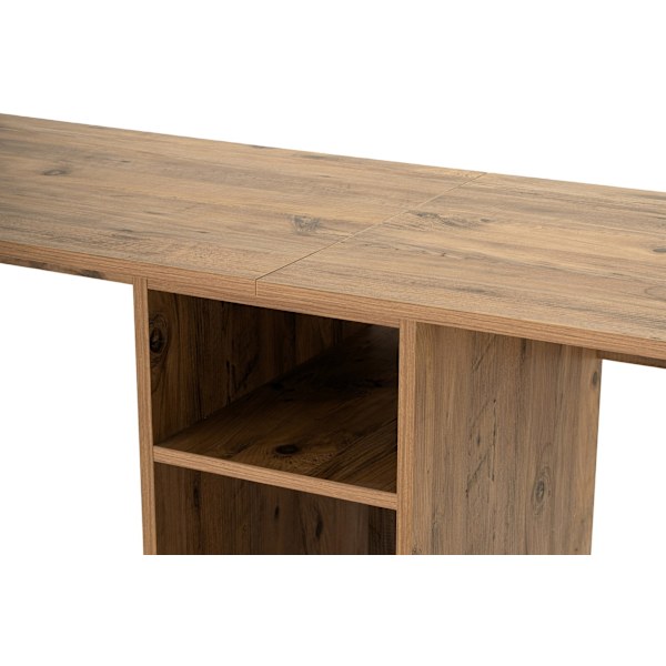 Study Desk Twin Study Desk - Atlantic Pine, Sort