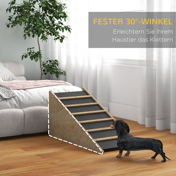 Hunderampe Skridsikret Kæledyrsrampe Til Bagagerum, Indstigningshjælp Til Mellemstore Hunde Op Til 20 Kg, 90X40X45Cm
