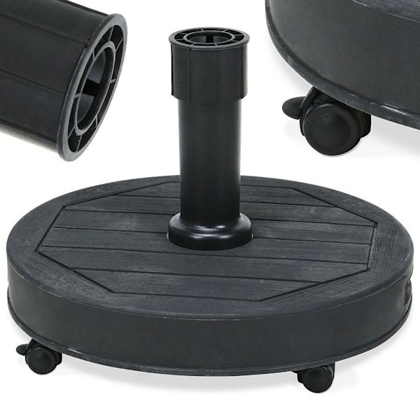 Raskas jalusta vakaalle puutarhavarjolle, 27 kg
