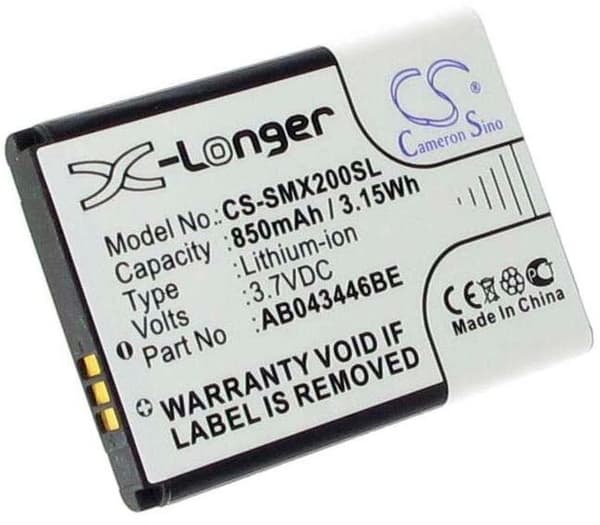 Batteri för Samsung SGH-X200/C400/E900 mfl utbytesbatteri