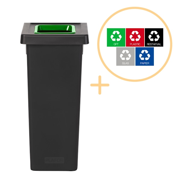 Plafor - Fit Bin 53L - Kierrätys - Vihreä