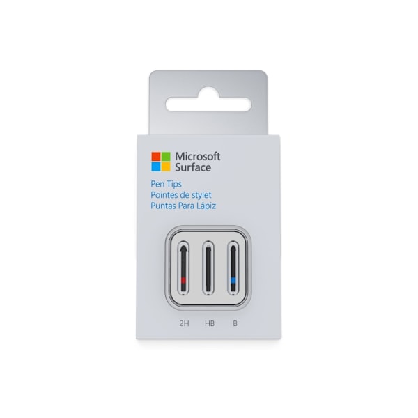 Microsoft Surface Pen Tip Kit v.2 - Digital pennspetssats - kommersiell - för Surface Pro 7