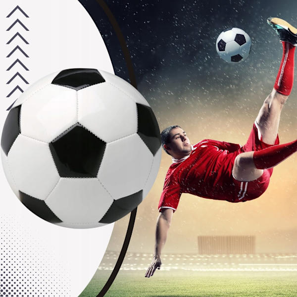 Fodbold størrelse 5 – Holdbar, alsidig til alle overflader