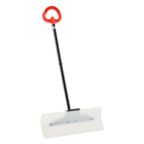 Sneskovl, 24-tommer HDPE-blad, ergonomisk greb