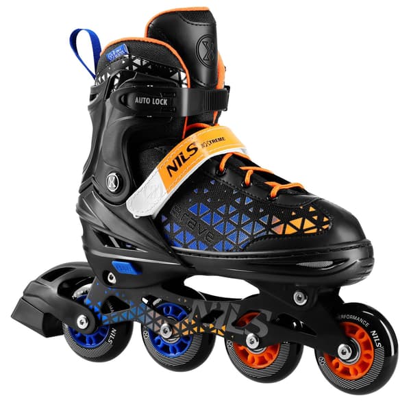 Inline- och hockeyskridskoset, 4-i-1, storlek S (29-33)