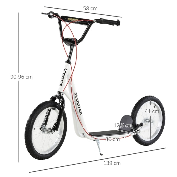 Barnskoter, Stadsskoter, Sparkscooter, Barnsparkbräda Med Pneuma