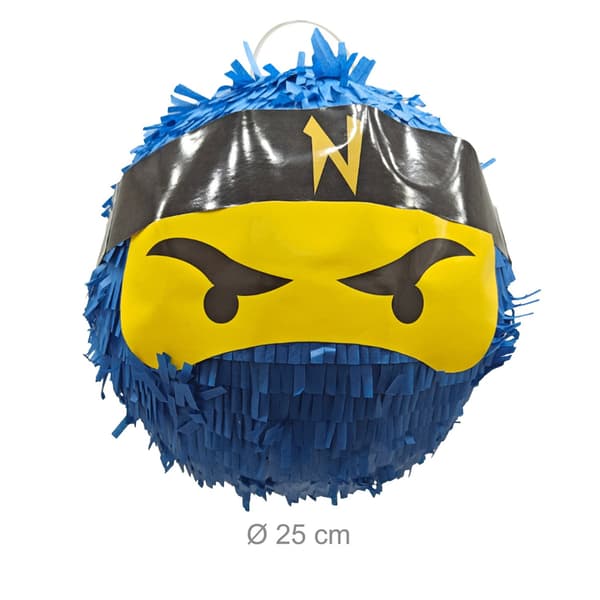Ninja Piñata-sæt med flagermus og maske til børnefester
