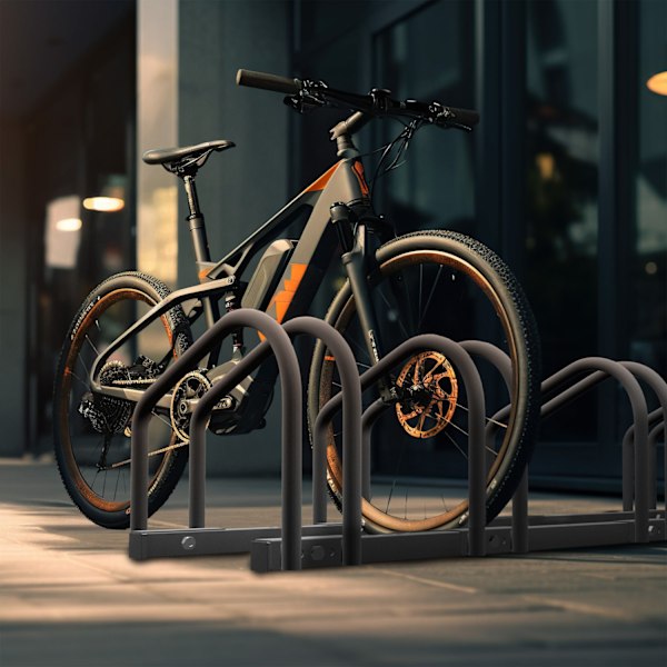 Cykelstativ til 5 cykler