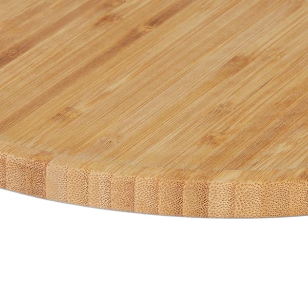 Bambuinen pizza- ja tarjoilulautasetti, 32 cm, 4 kpl