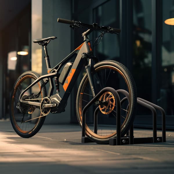 Cykelställ för 2 cyklar