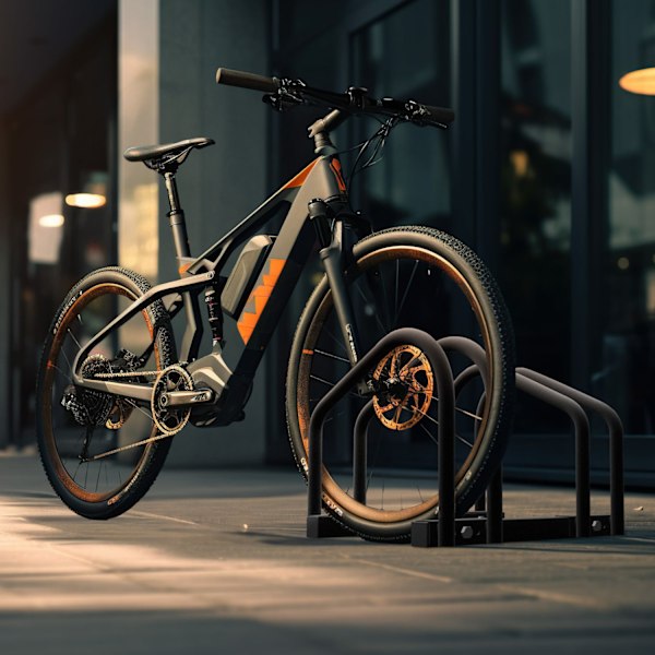 Cykelstativ til 2 cykler