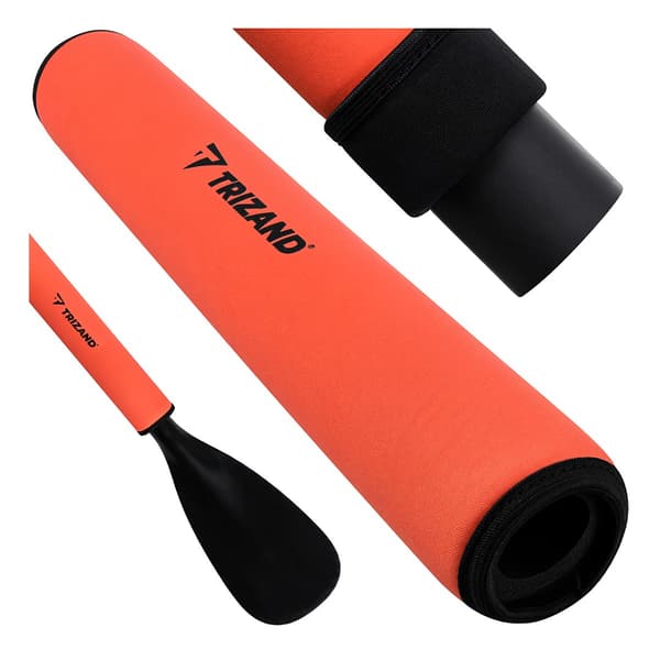 SUP Paddle Float, 33cm Orange NBR Skum