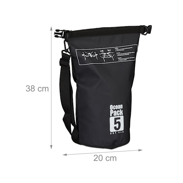 Ocean Pack 5 litran vedenpitävä