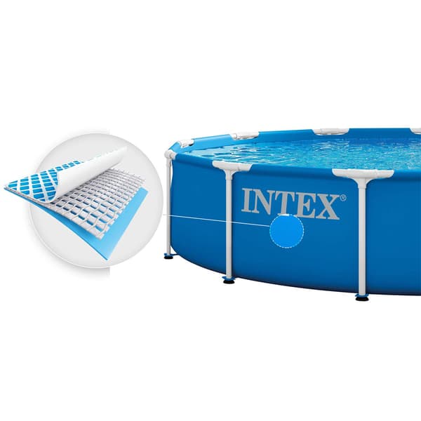 Trädgårdspool med ram 366 x 76 cm 10 i 1 INTEX 28212ND