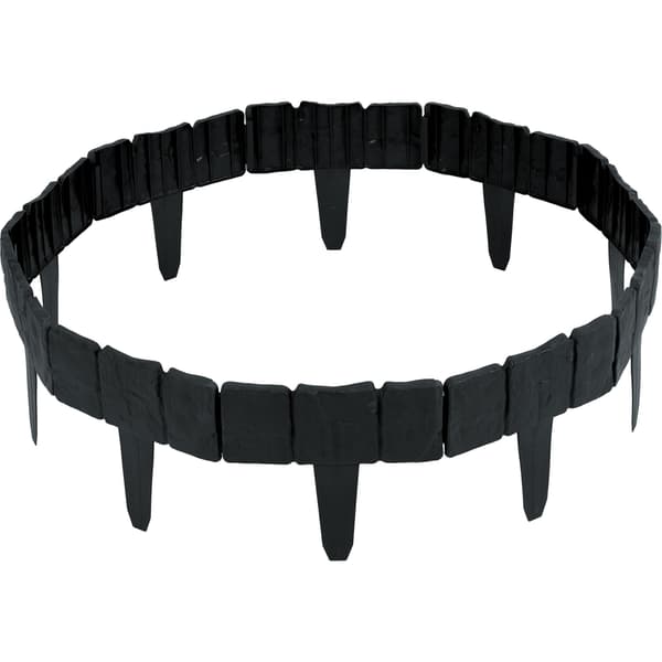 Plonos trädgårdsbård 250 cm PL-962 antracit
