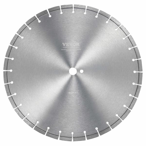 18-tums diamantsågblad, vått och torrt, 2,5 cm spindel