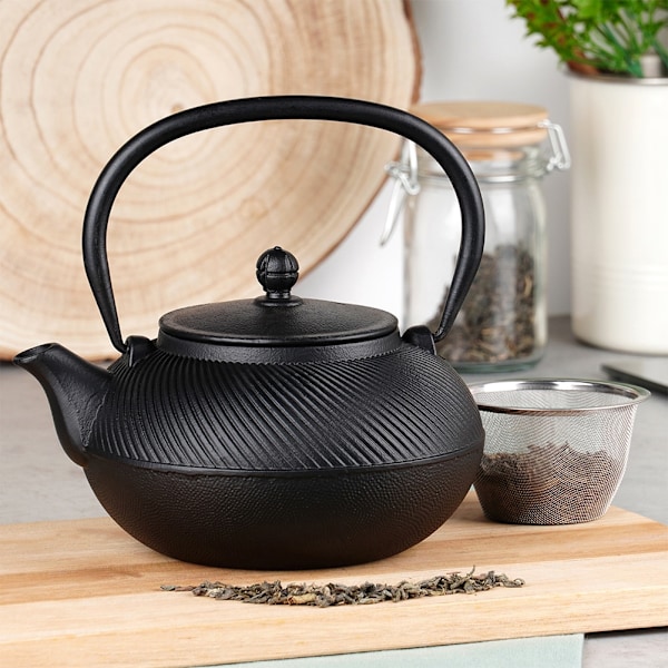 Vattenkokare med infusor, gjutjärn, emaljerad, CAST LINE, 1 l
