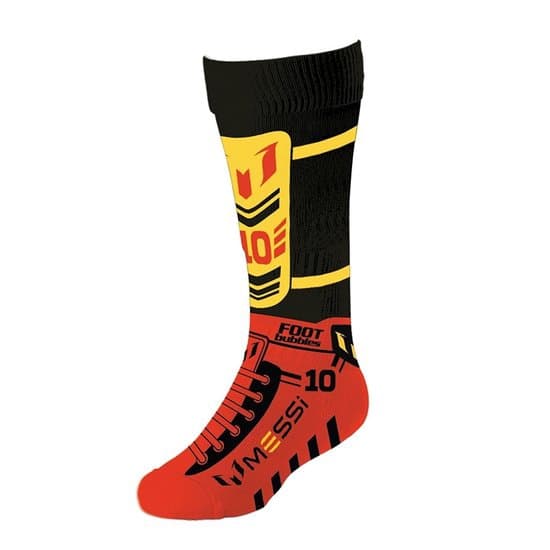 Foot Bubbles Jumbo Strumpor Messi - Orange