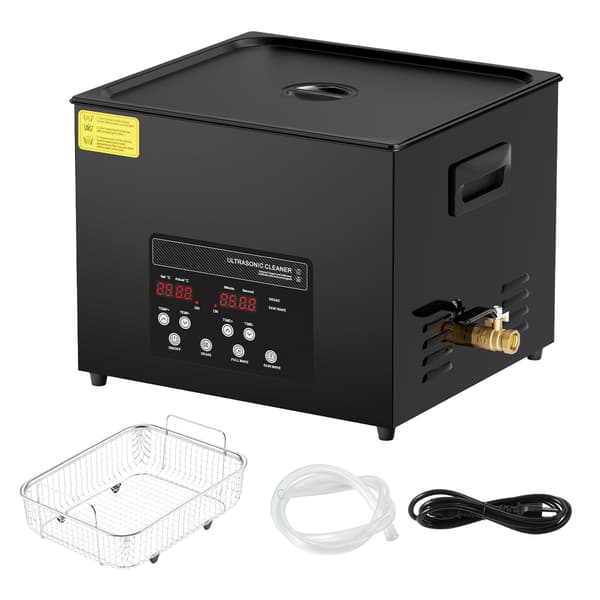15L ultralydsrenser – 40kHz, 360W, varmelegeme og timer