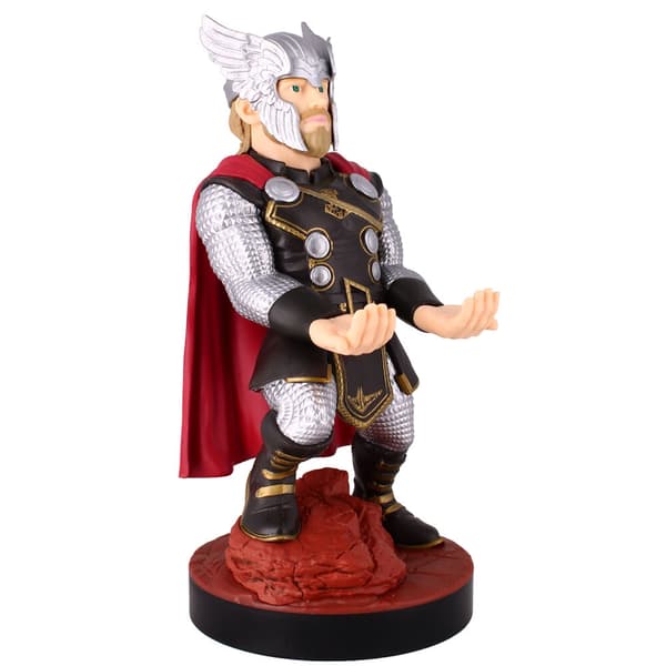Marvel Thor -hahmon kiinnitysteline, 21 cm Cable Guy -näyttö
