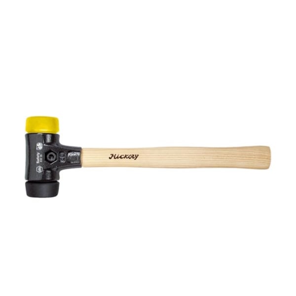 Wiha Soft-Faced Hammer Safety Medium Mjuk/Medellhård Med Hickory