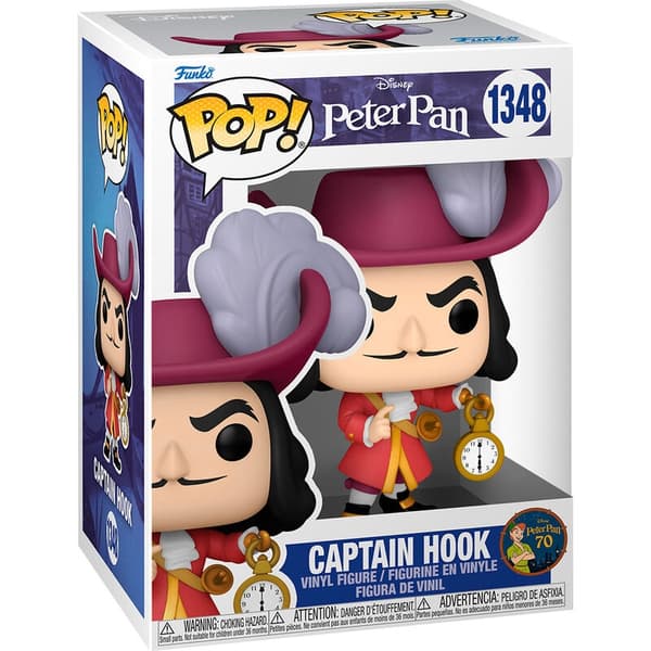 POP-hahmo Disney Peter Pan 70th Anniversary Kapteeni Koukku (Captain Hook)
