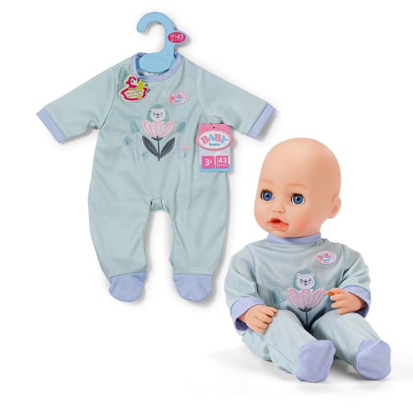 BABY BORN docksparkdräkt Mint, 43 cm