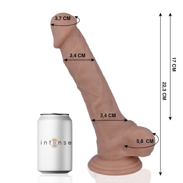 Mr Intense - 28 Realistic Cock 22,3 cm -O- 3,4 cm