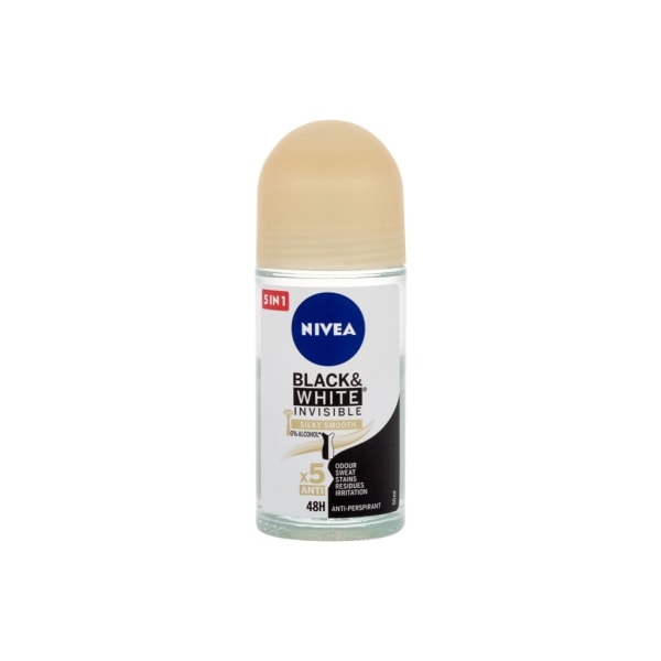 Nivea - Black & White Invisible Silky Smooth 48h - For Women, 50