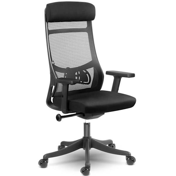 Ergonomisk kontorstol med micro mesh, Sofotel Brema, sort
