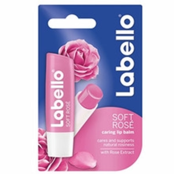 Labello - Soft Rosé Caring Lip Balm 4.8g