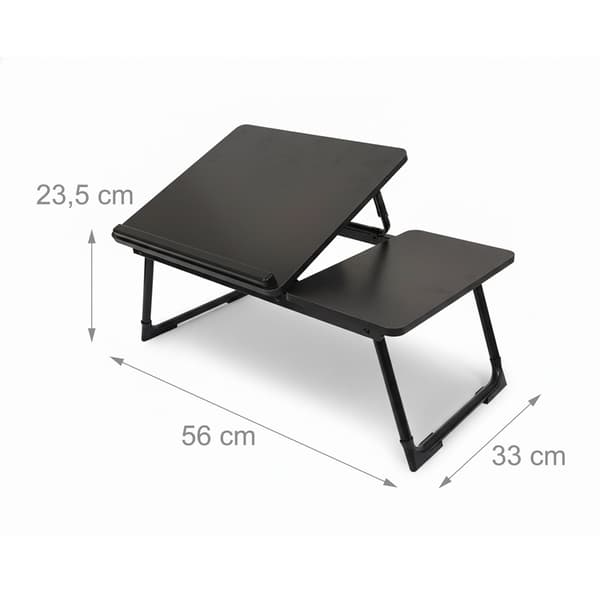 Justerbart laptopbord – Sammenklappeligt, vipbart bord