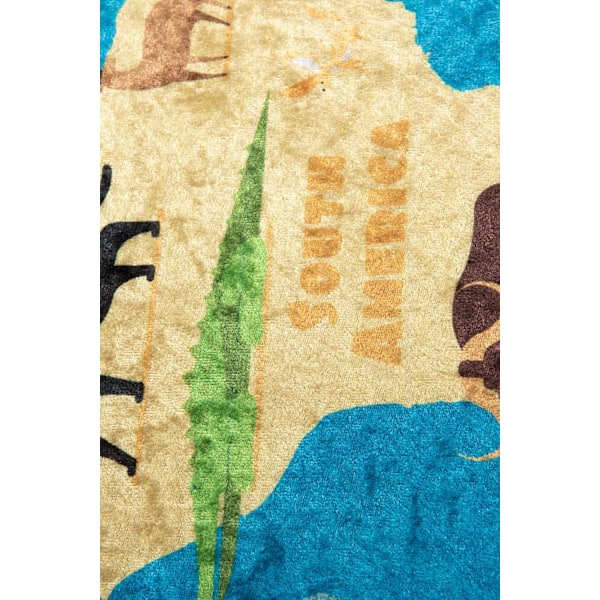 Tæppe (100 x 160) Kort