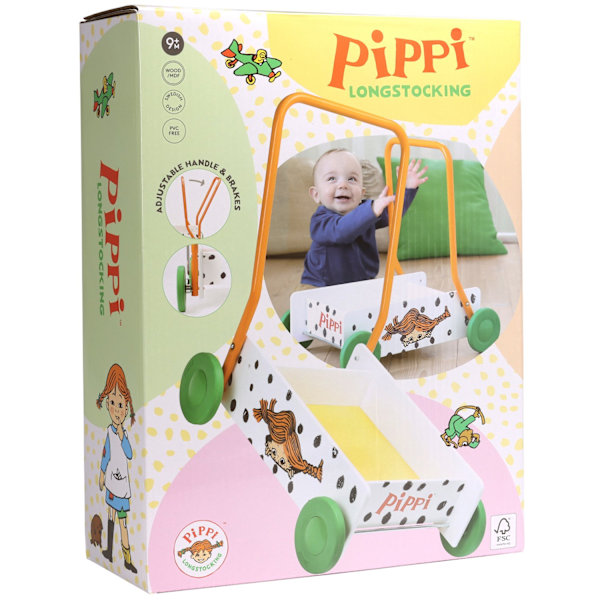 Pippi Lær at gå barnevogn