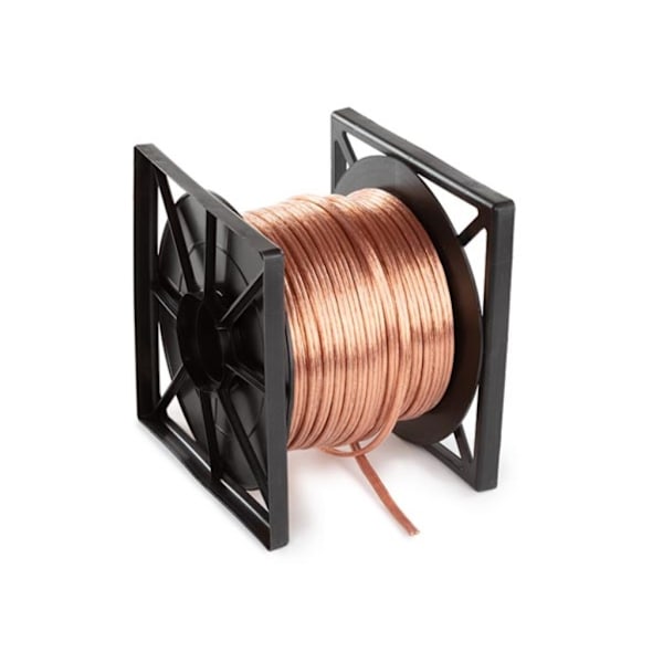 Højttalerledning - Gennemsigtig - 2 X 4,00 Mm² - 100 M