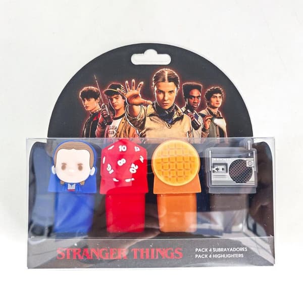 Stranger Things-pakke med 4 overstregningstuscher