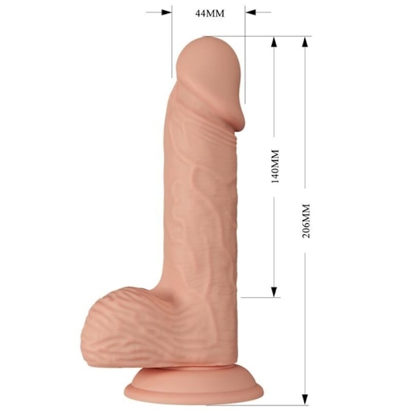 Baile - Beautiful Encounter Catoblepas Joustava Realistinen Dildo 20,6 cm Natural