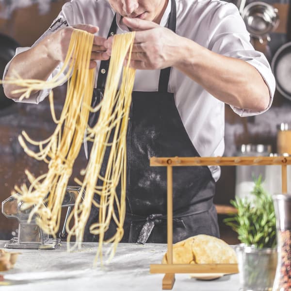 Torkställ för pasta med 8 armar