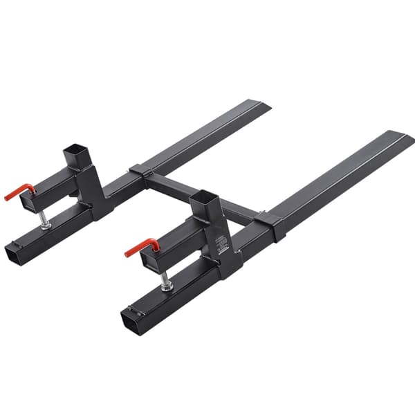 Klemgafler til pallegafler, 43 tommer, 2000 lb, stabilisatorstang