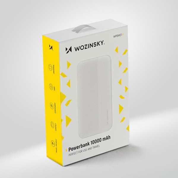 Powerbank Li-Po 10000mAh 2xUSB vit