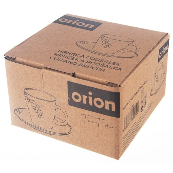 Kaffekop med underkop til espresso keramik sort TEA TIME 95 ml